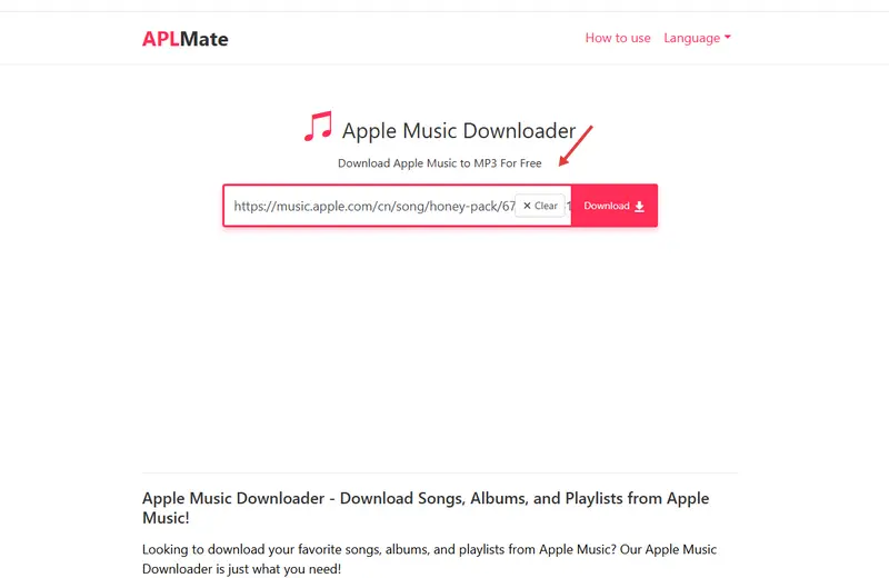paste the link